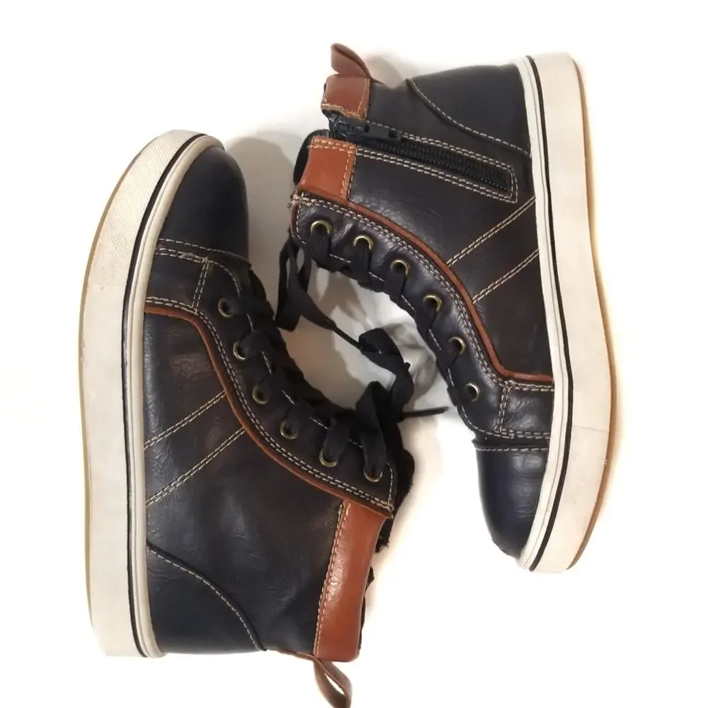 SM New York | Boy's Parker High Top Sneakers